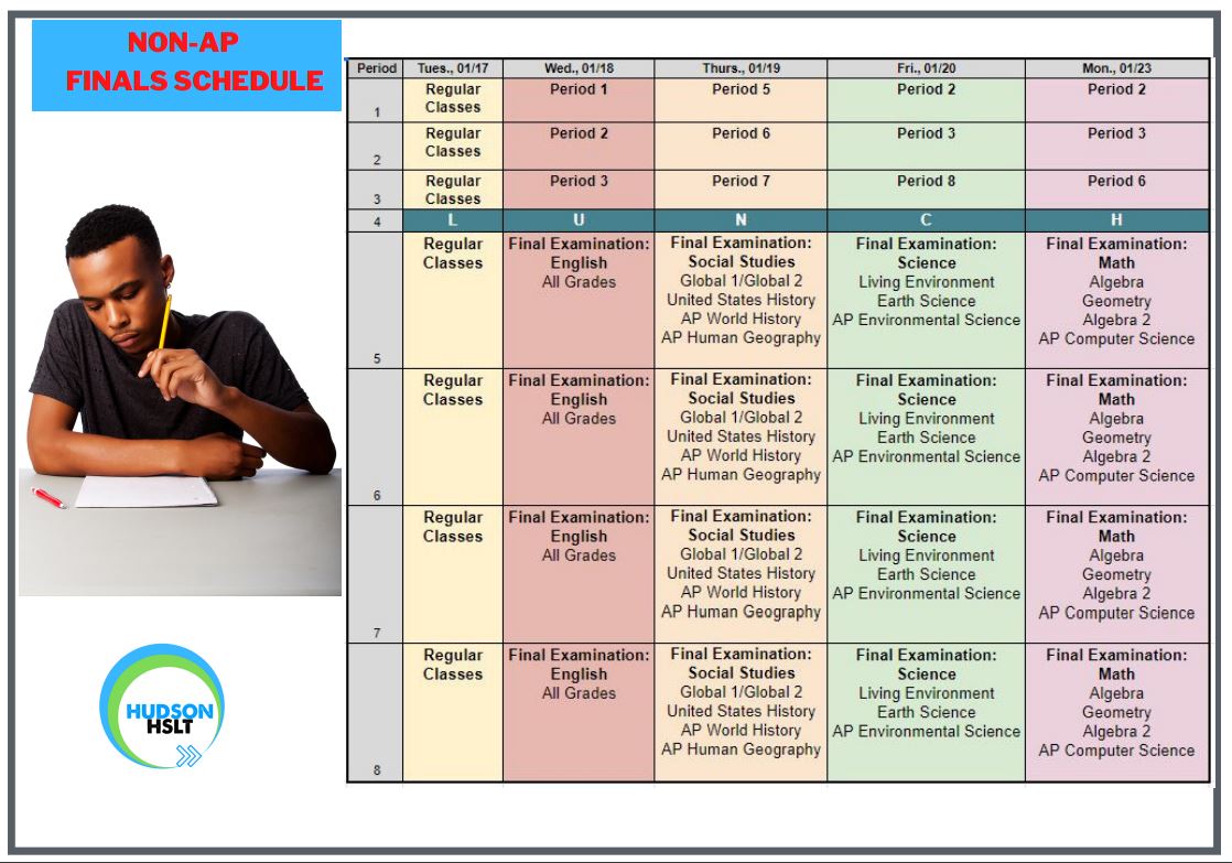 non ap exam schedule